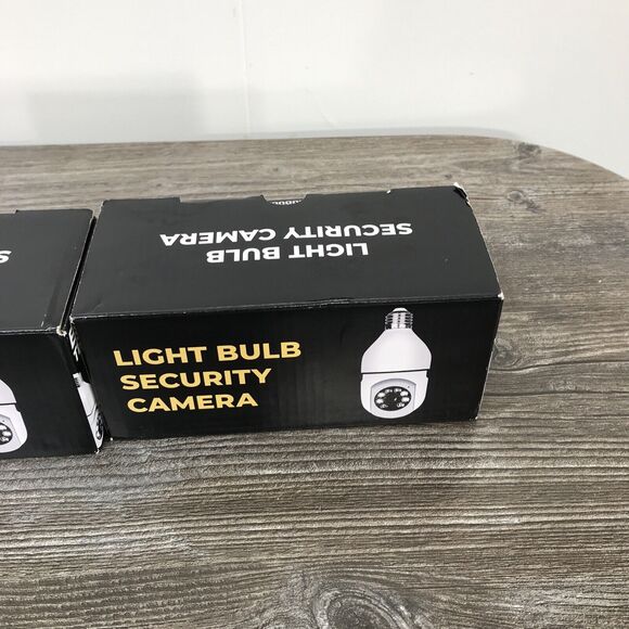 Home WIFI Smart Security Camera Light Bulb NO SD CARD - ANDROID Set Of 2 Lot - Picture 3 of 9